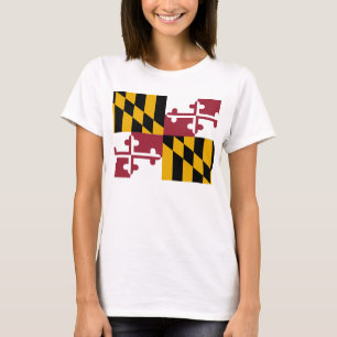 Maryland-vlag T-shirt
