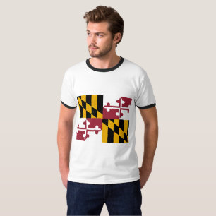 Maryland-vlag T-shirt