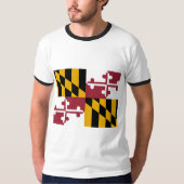 Maryland-vlag T-shirt (Voorkant)