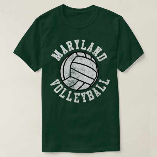  Maryland Volleyball T-shirt (Design voorkant)