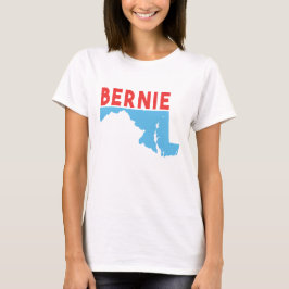 Maryland voor het T-shirt Bernie Sanders