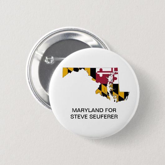 MARYLAND voor Steve Seuferer SENATE Button (Voorkant /achterkant)