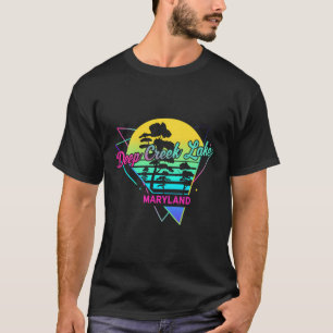 Maryland - VS Nostalgische Retro Deep Creek Lake T-shirt