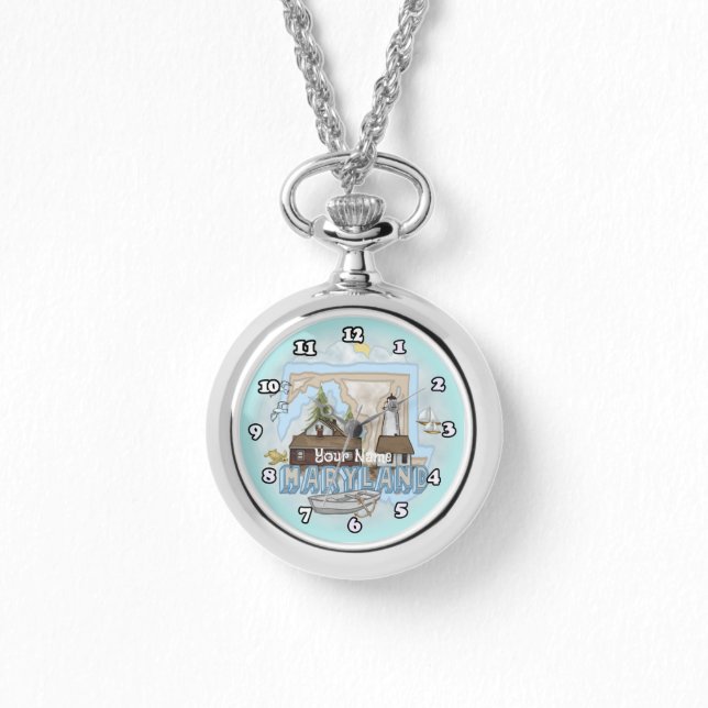 Maryland Vuurtoren horloge (Voorkant)