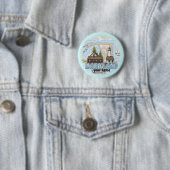 Maryland Vuurtoren pin knop Ronde Button 5,7 Cm (In situ)