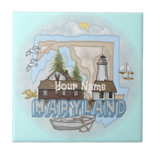 Maryland Vuurtoren tegel Tegeltje