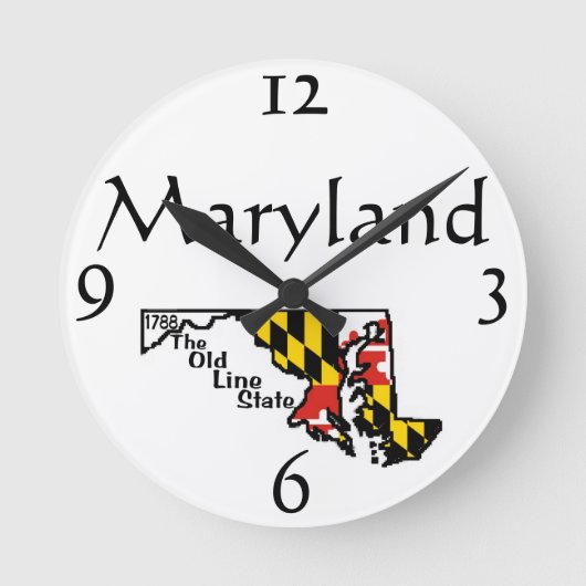 Maryland Wall klok (Voorkant)