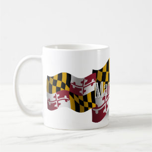 Maryland Waving Flag Koffiemok