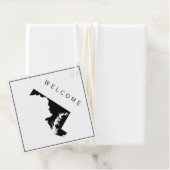 Maryland welkomsttas cadeau Label voor het weekend (In situ)