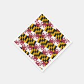Marylander Flag Design, Flag of Maryland Servet (Hoek)