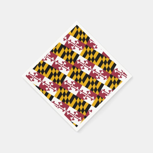 Marylander Flag Design, Flag of Maryland Servet (Hoek)