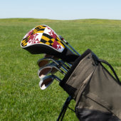 Marylander vlag, Amerikaanse staatsvlag Golfheadcover (Insitu)