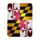 Marylander Vlag Magneet (Verticaal)