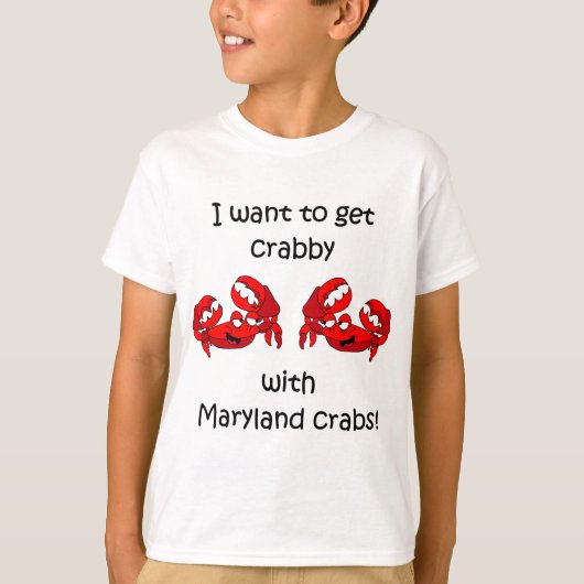 Marylandkrabben T-shirt (Voorkant)