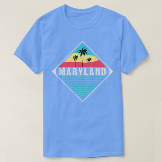 Marylandreis T-shirt (Design voorkant)