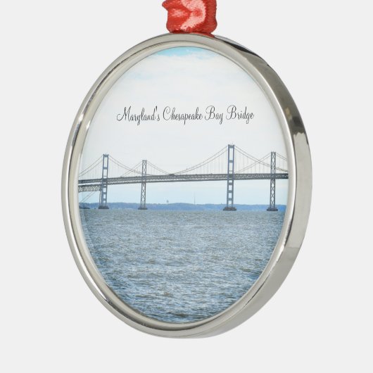Maryland's Chesapeake Bay Bridge Ornament (Links)