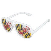 Marylandvlag Aviator Zonnebril (Gekanteld)