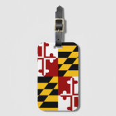 Marylandvlag Bagagelabel (Voorkant (verticaal))
