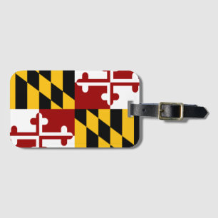 Marylandvlag Bagagelabel