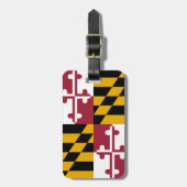 Marylandvlag Bagagelabel (Voorkant verticaal)