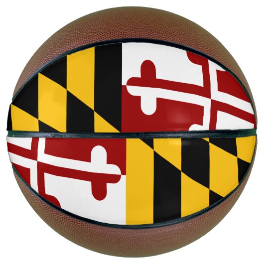 Marylandvlag Basketbal (Voorkant)