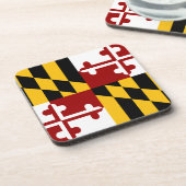 Marylandvlag Bier Onderzetter (Linkerzijde)