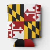 Marylandvlag Blikjeskoeler (Achterkant)