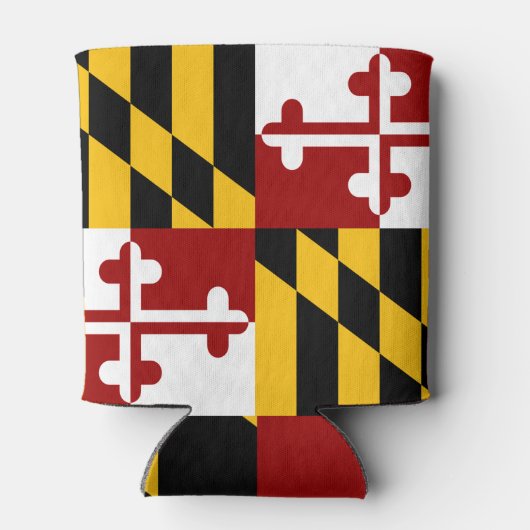 Marylandvlag Blikjeskoeler (Achterkant)