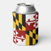 Marylandvlag Blikjeskoeler (Blikje Achterkant)
