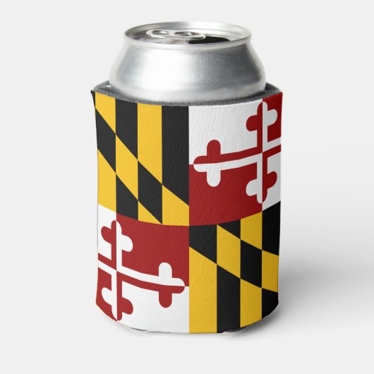Marylandvlag Blikjeskoeler (Blikje Achterkant)