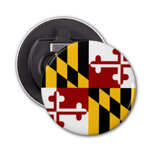 Marylandvlag Button Flesopener