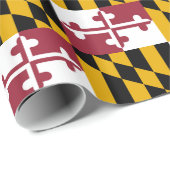Marylandvlag Cadeaupapier (Rol Hoek)