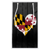 Marylandvlag gekleurd klein cadeauzakje (Voorkant)