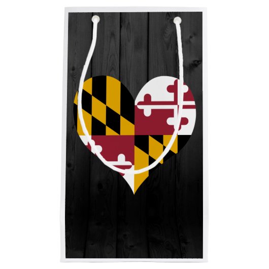 Marylandvlag gekleurd klein cadeauzakje (Voorkant)