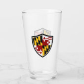 Marylandvlag Glas (Achterkant)