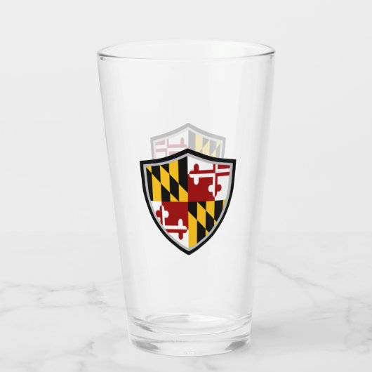 Marylandvlag Glas (Achterkant)