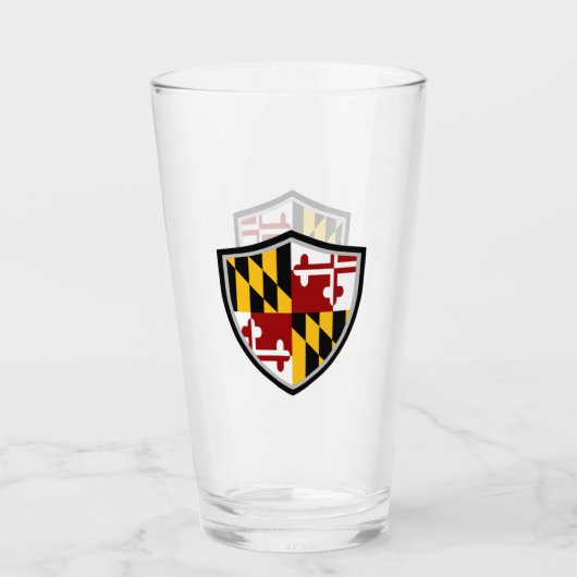 Marylandvlag Glas (Voorkant)
