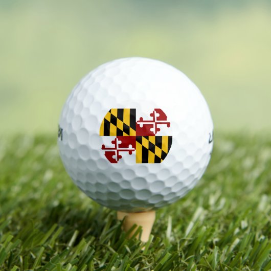 Marylandvlag Golfballen (Insitu Shirt)