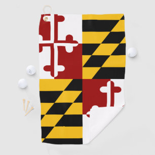 Marylandvlag Golfhanddoek