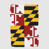 Marylandvlag Golfhanddoek (Voorkant)