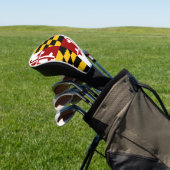 Marylandvlag Golfheadcover (Insitu)