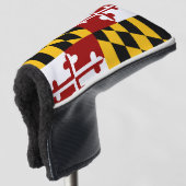 Marylandvlag Golfheadcover (3/4 voorkant)