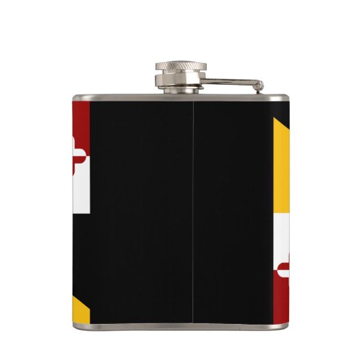Marylandvlag Heupfles (Achterkant)