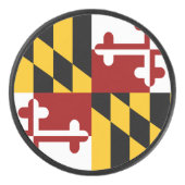 Marylandvlag Hockey Puck (Voorkant)