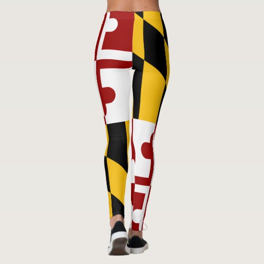 Marylandvlag Leggings (Achterkant)