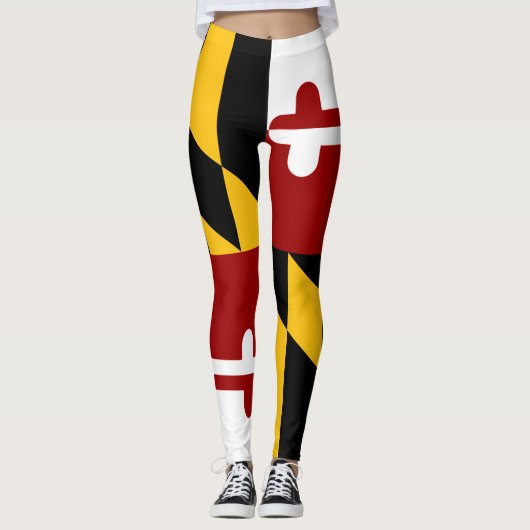 Marylandvlag Leggings (Voorkant)