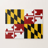 Marylandvlag Legpuzzel (Horizontaal)