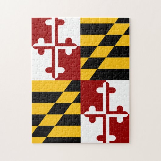 Marylandvlag Legpuzzel (Verticaal)