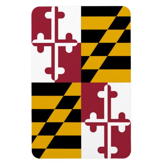Marylandvlag Magneet (Verticaal)