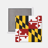 Marylandvlag Magneet (Voorkant / Achterkant)
